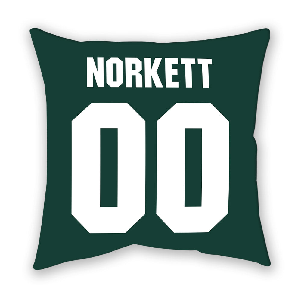 Michigan State - NCAA Men's Soccer : Charlie Norkett - Pillow-1