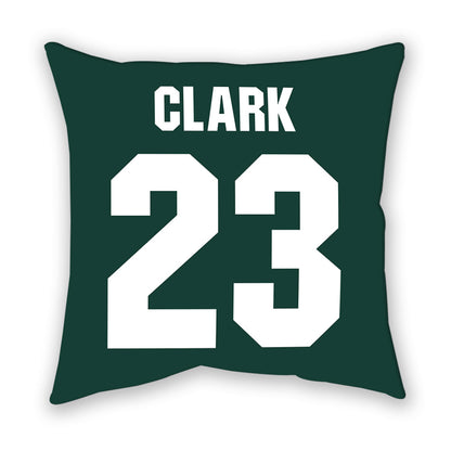 Michigan State - NCAA Men's Ice Hockey : Jimmy Clark - Pillow-1