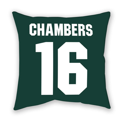 Michigan State - NCAA Baseball : Brady Chambers - Pillow-1
