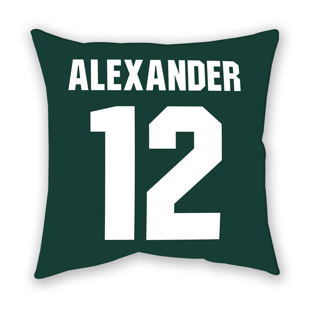 Michigan State - NCAA Women's Basketball : Isa Alexander - Pillow-1