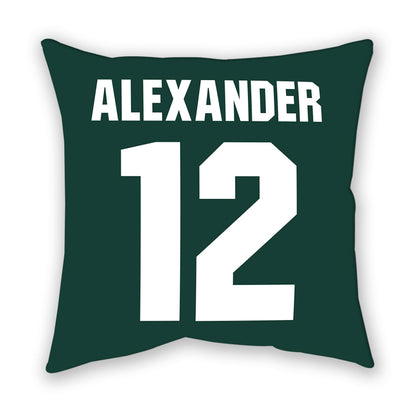 Michigan State - NCAA Women's Basketball : Isa Alexander - Pillow-1