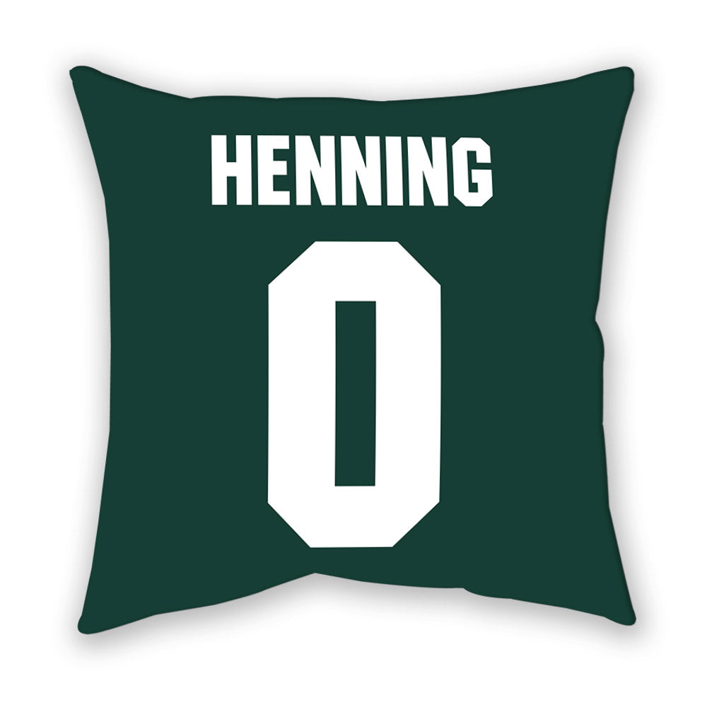 Michigan State - NCAA Women's Soccer : Noelle Henning - Pillow-1