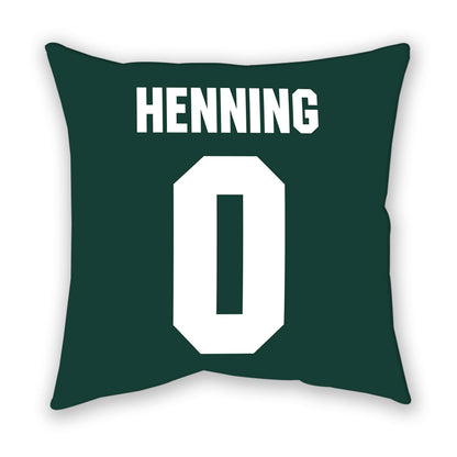 Michigan State - NCAA Women's Soccer : Noelle Henning - Pillow-1