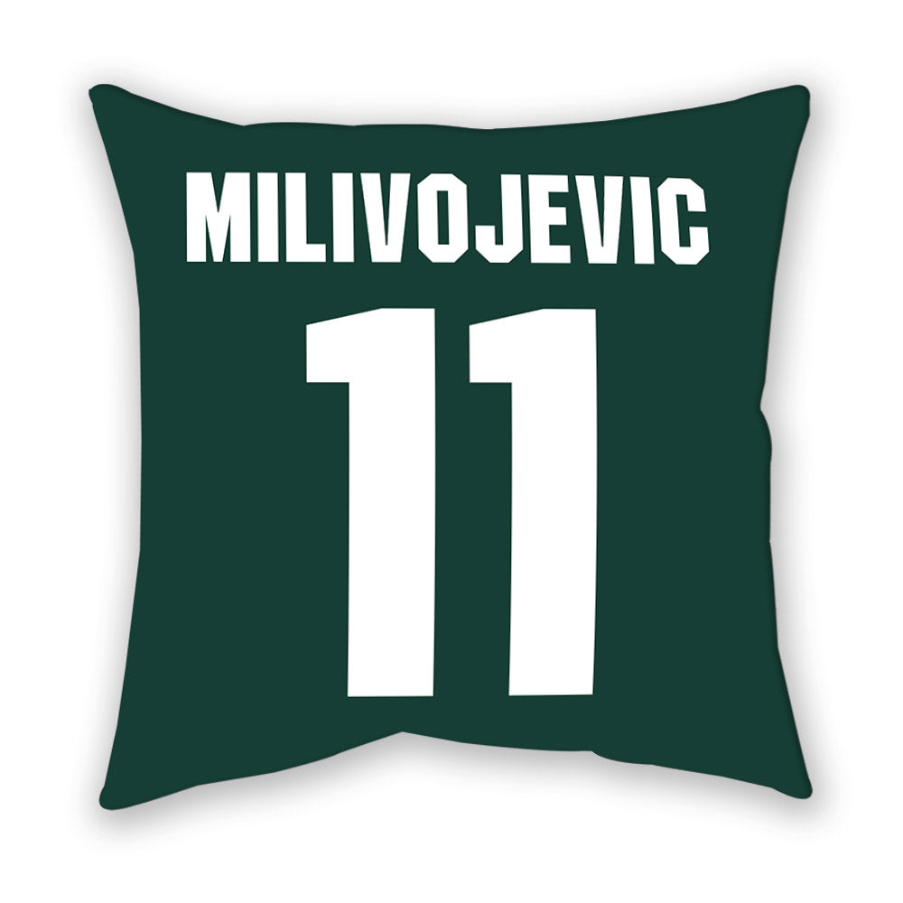 Michigan State - NCAA Football : Alessio Milivojevic - Pillow-1