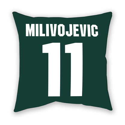 Michigan State - NCAA Football : Alessio Milivojevic - Pillow-1