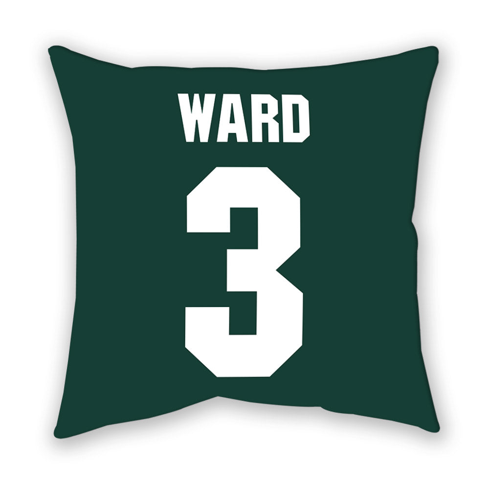 Michigan State - NCAA Men's Basketball : Cam Ward - Pillow-1
