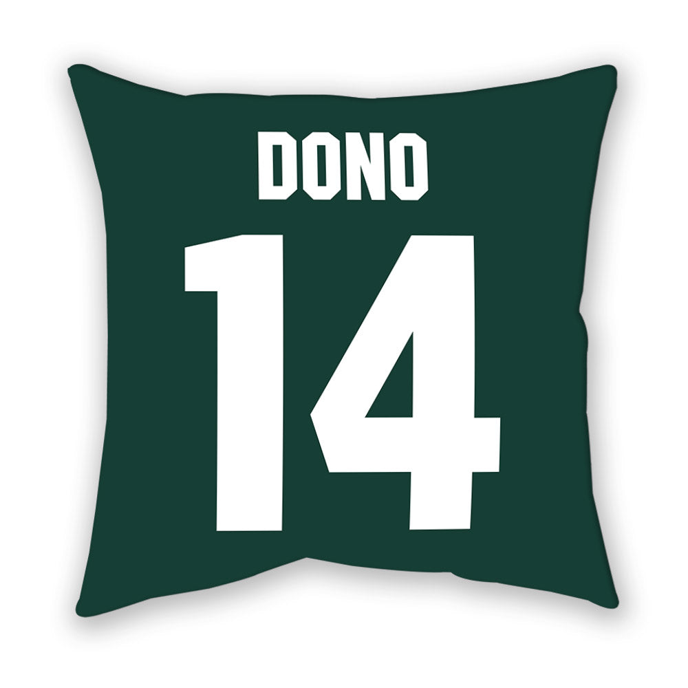 Michigan State - NCAA Men's Soccer : Dominic Dono - Pillow-1