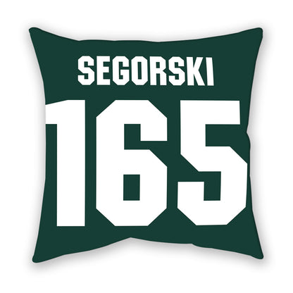 Michigan State - NCAA Wrestling : Owen Segorski - Pillow-1