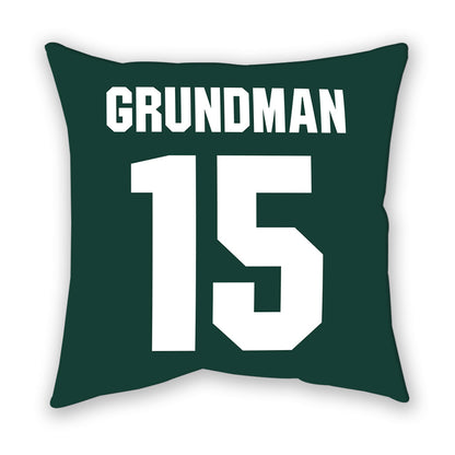 Michigan State - NCAA Baseball : Gannon Grundman - Pillow-1