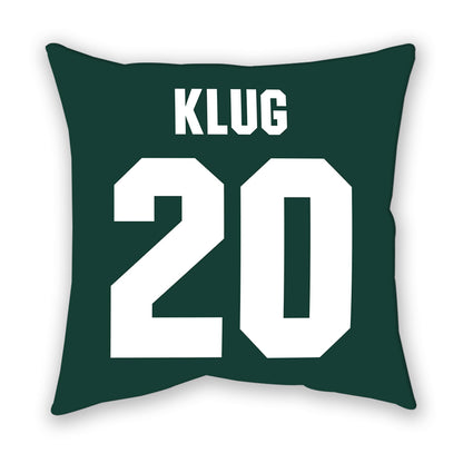 Michigan State - NCAA Baseball : Josh Klug - Pillow-1