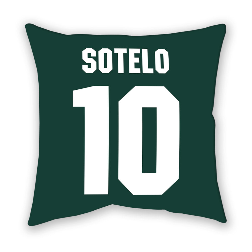 Michigan State - NCAA Women's Basketball : Ines Sotelo - Pillow-1
