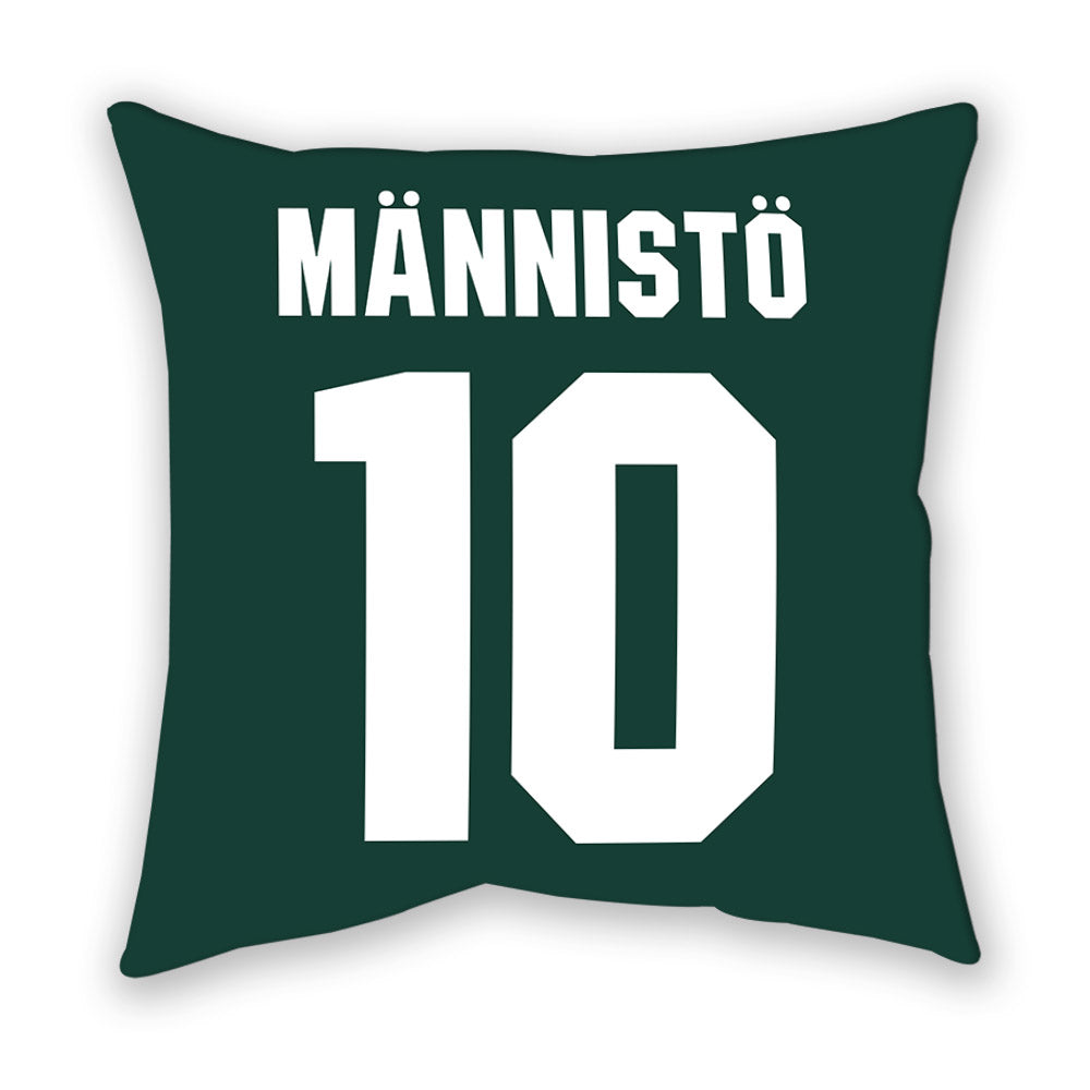 Michigan State - NCAA Men's Ice Hockey : Tommi Männistö - Pillow-1
