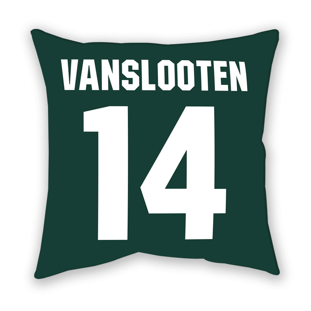 Michigan State - NCAA Women's Basketball : Grace VanSlooten - Pillow-1