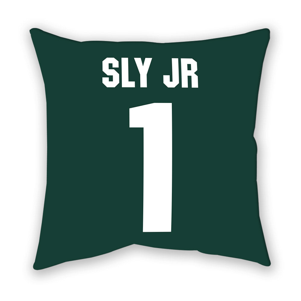Michigan State - NCAA Men's Soccer : Michael Sly Jr - Pillow-1