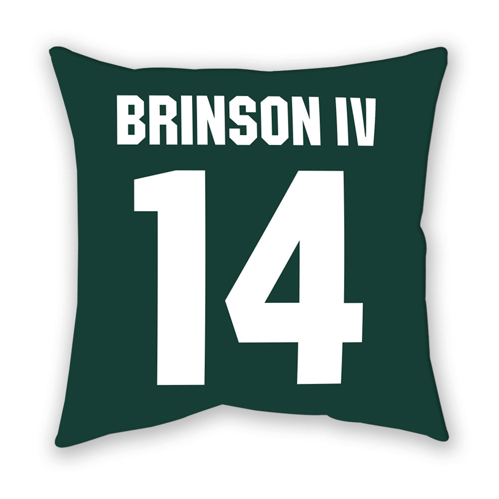 Michigan State - NCAA Football : Andrew Brinson IV - Pillow-1