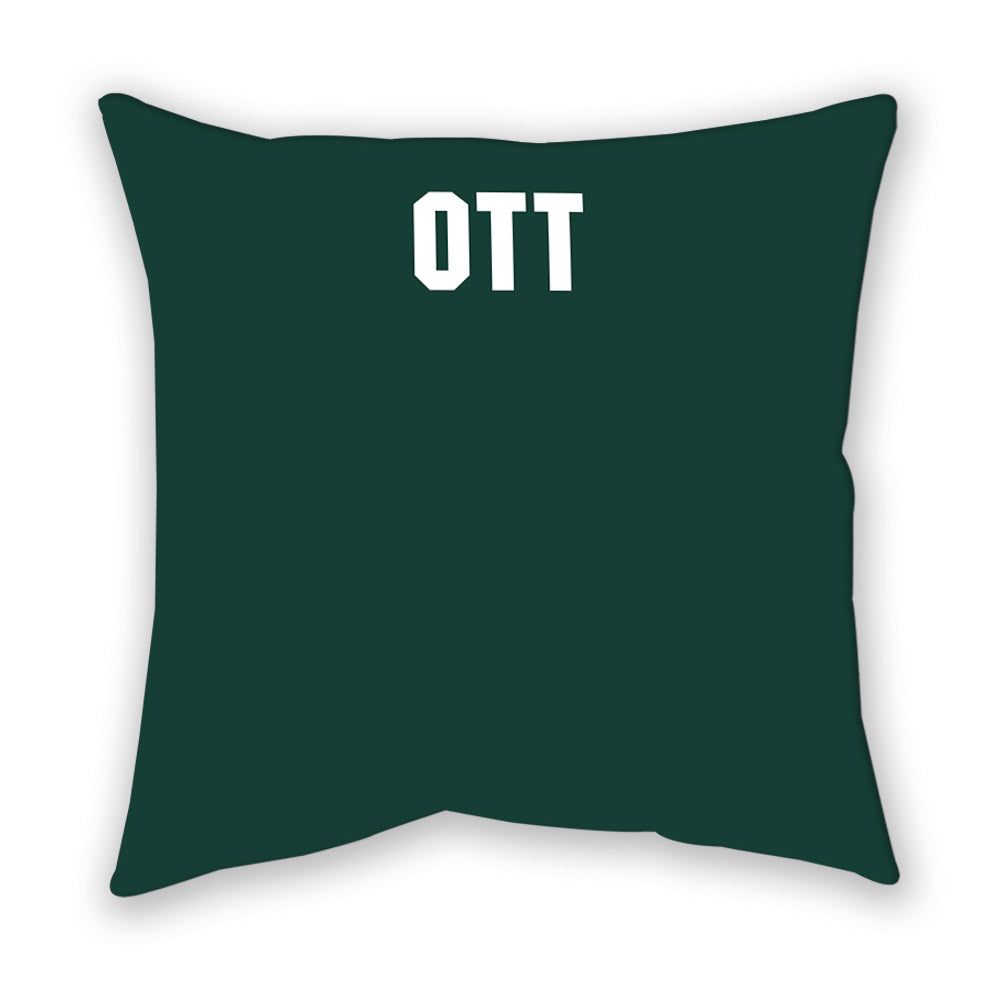 Michigan State - NCAA Women's Rowing : Madison Ott - Pillow-1