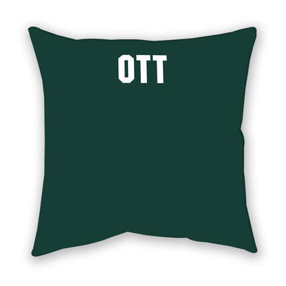Michigan State - NCAA Women's Rowing : Madison Ott - Pillow-1