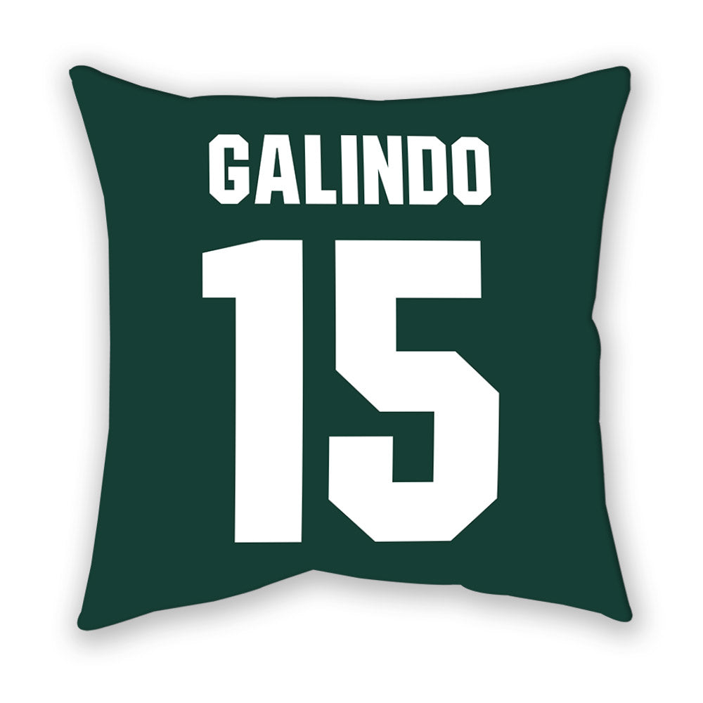 Michigan State - NCAA Softball : Alyssa Galindo - Pillow-1