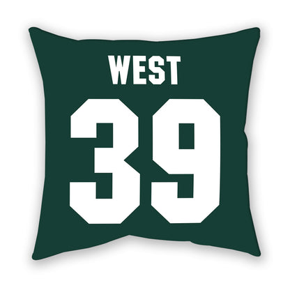 Michigan State - NCAA Football : Elisha West - Pillow-1