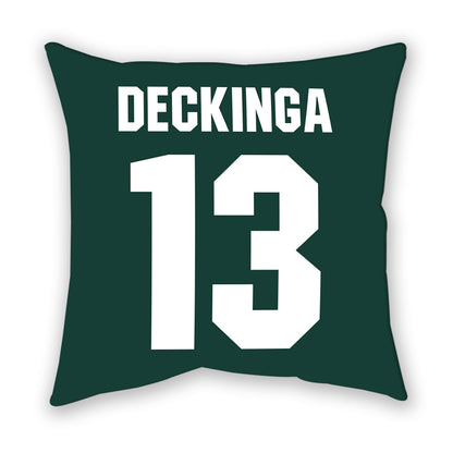 Michigan State - NCAA Baseball : CJ Deckinga - Pillow-1