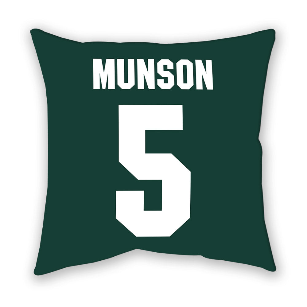 Michigan State - NCAA Men's Soccer : Brandon Munson - Pillow-1