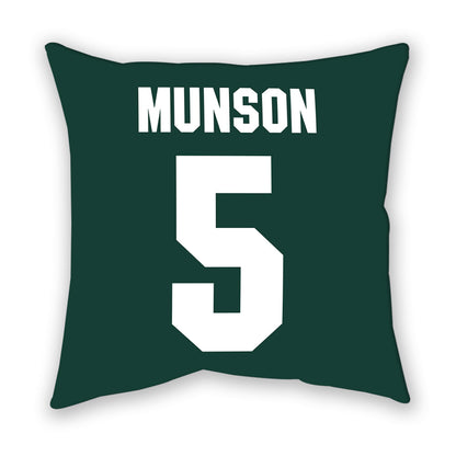 Michigan State - NCAA Men's Soccer : Brandon Munson - Pillow-1