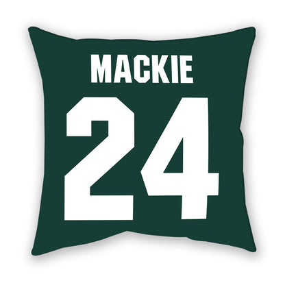Michigan State - NCAA Men's Ice Hockey : Nathan Mackie - Pillow-1