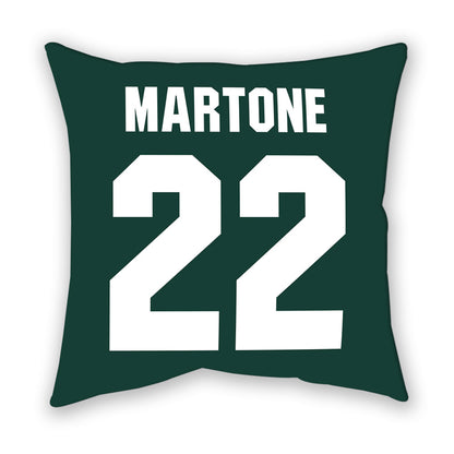 Michigan State - NCAA Men's Ice Hockey : Porter Martone - Pillow-1
