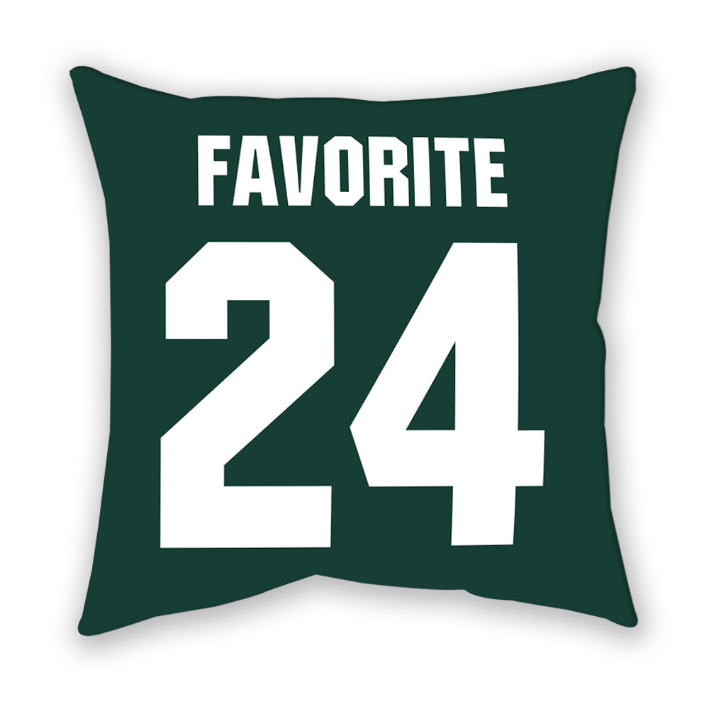 Michigan State - NCAA Football : Jeremiah Favorite - Pillow-1