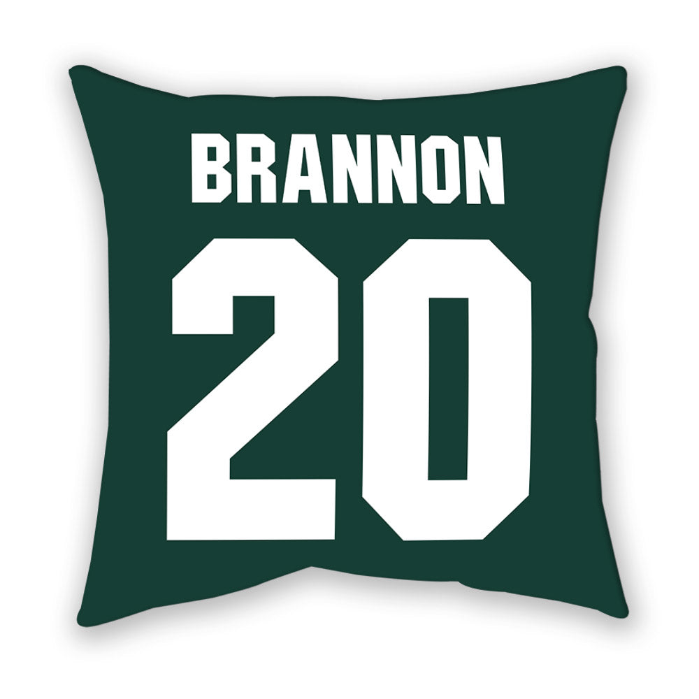 Michigan State - NCAA Softball : Kamryn Brannon - Pillow-1