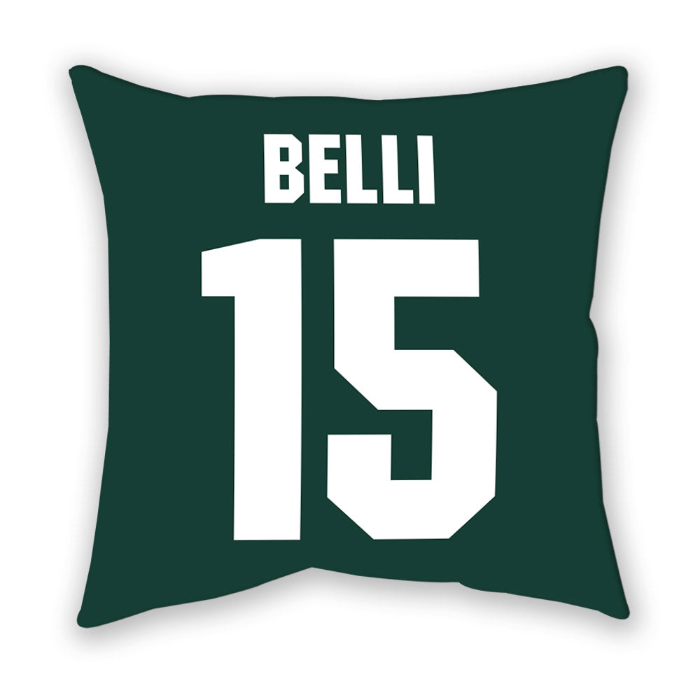 Michigan State - NCAA Women's Soccer : Julia Belli - Pillow-1