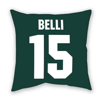 Michigan State - NCAA Women's Soccer : Julia Belli - Pillow-1