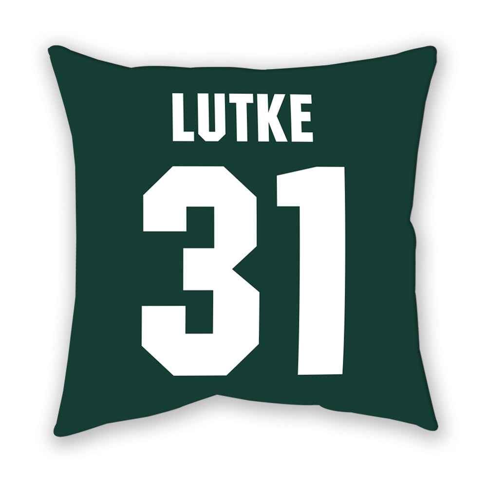 Michigan State - NCAA Women's Soccer : Ava Lutke - Pillow-1