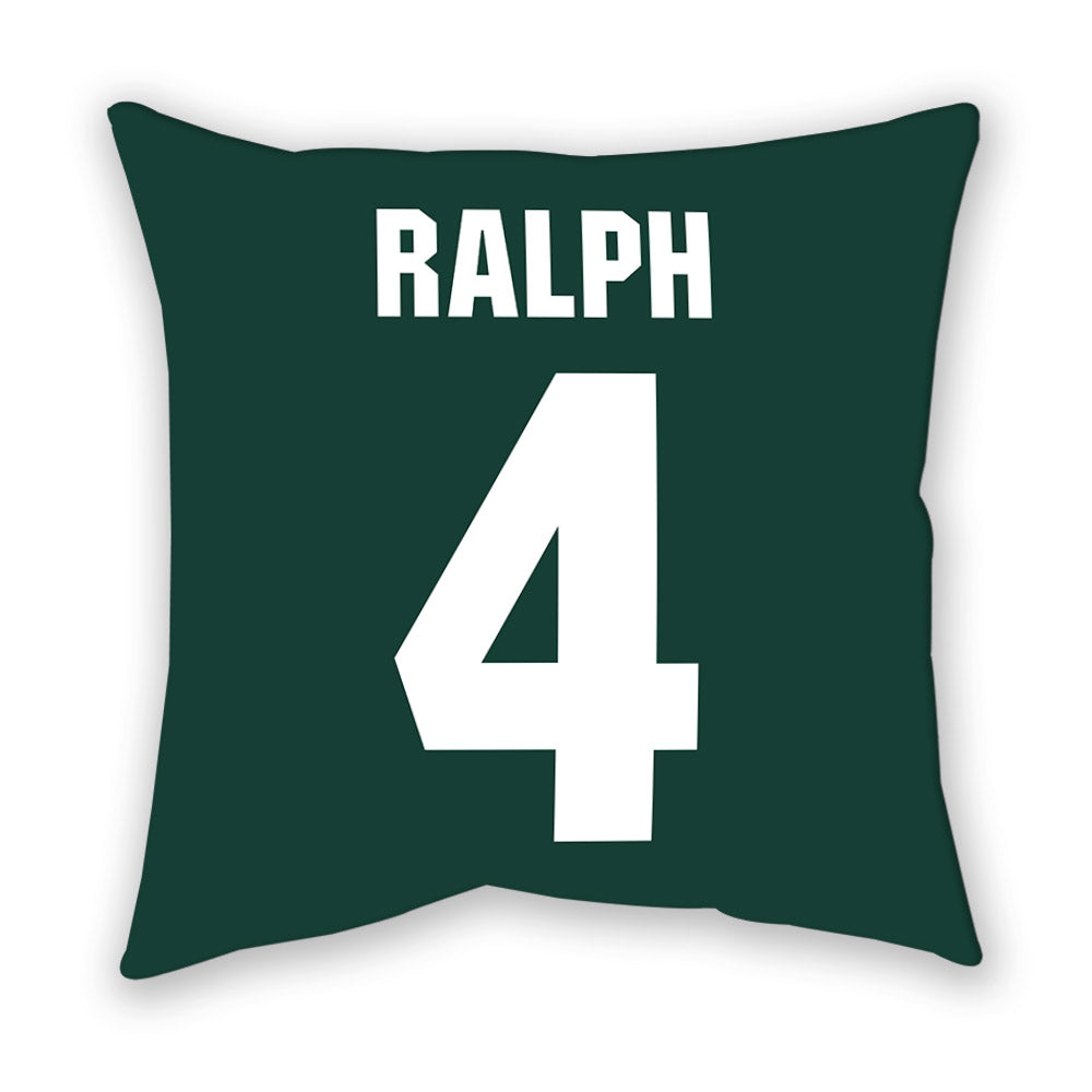 Michigan State - NCAA Men's Ice Hockey : Colin Ralph - Pillow-1