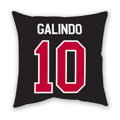Utah - NCAA Baseball : David Galindo - Pillow-1