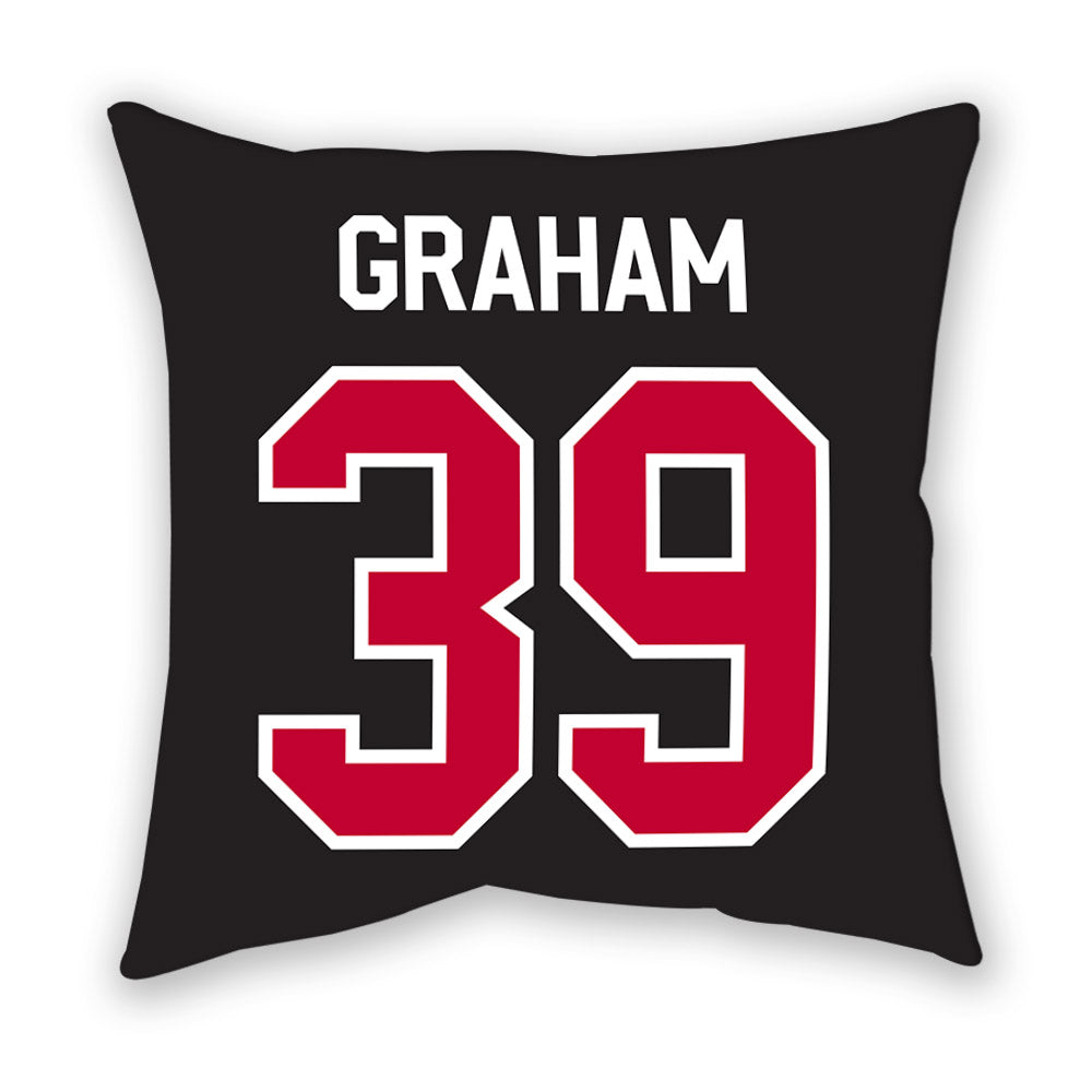 Utah - NCAA Baseball : Seth Graham - Pillow-1