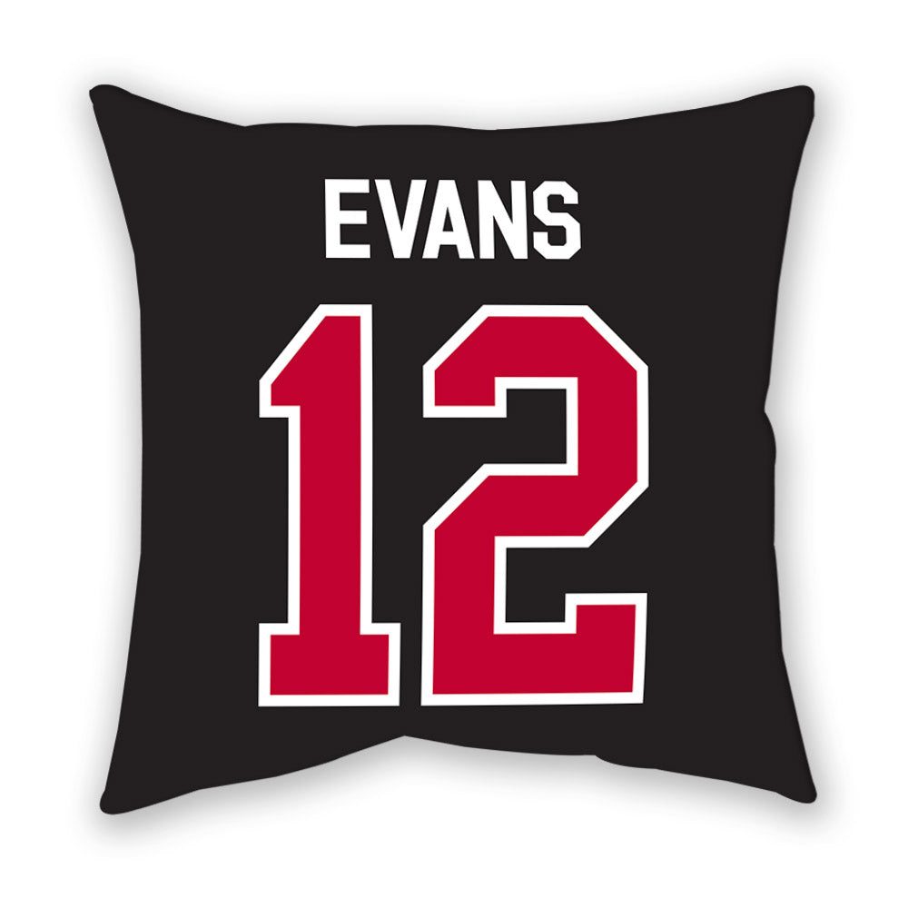 Utah - NCAA Women's Basketball : Chyra Evans - Pillow-1