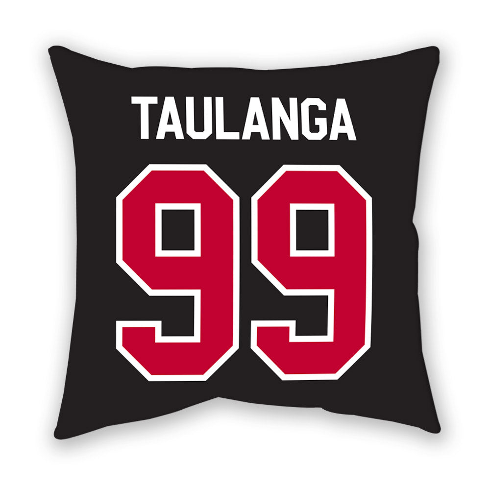 Utah - NCAA Football : Semi Taulanga - Pillow-1