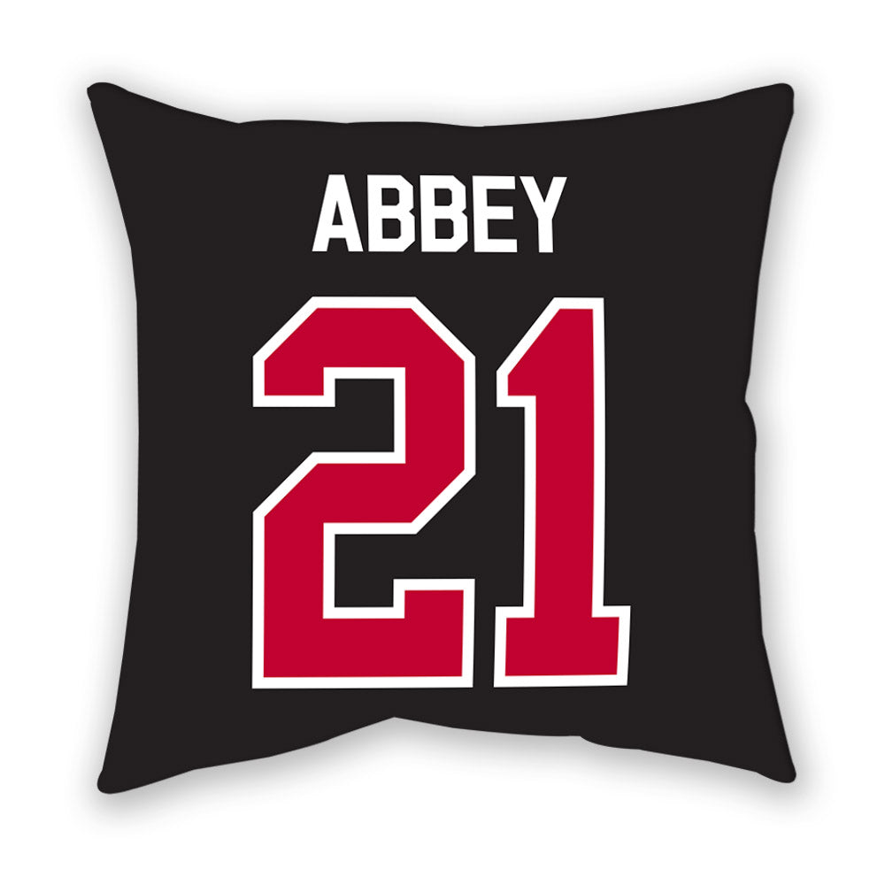 Utah - NCAA Men's Basketball : Obomate Abbey - Pillow-1