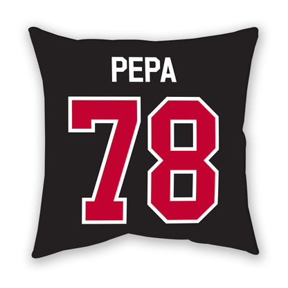 Utah - NCAA Football : Taniela Pepa - Pillow-1