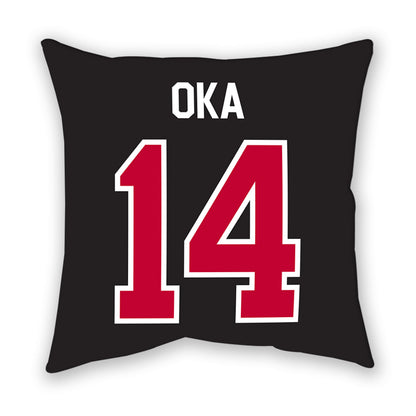 Utah - NCAA Women's Soccer : Julia Oka - Pillow-1