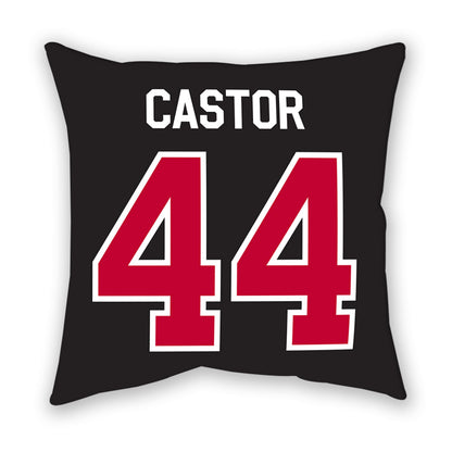 Utah - NCAA Football : Logan Castor - Pillow-1