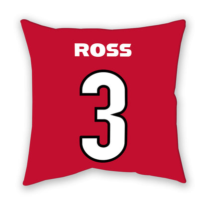 Georgia - NCAA Men's Basketball : Jordan Ross - Pillow-1
