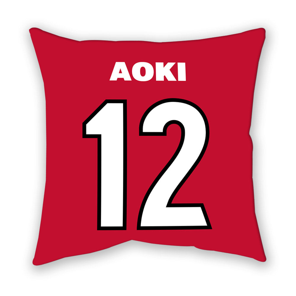 Georgia - NCAA Baseball : Caden Aoki - Pillow-1