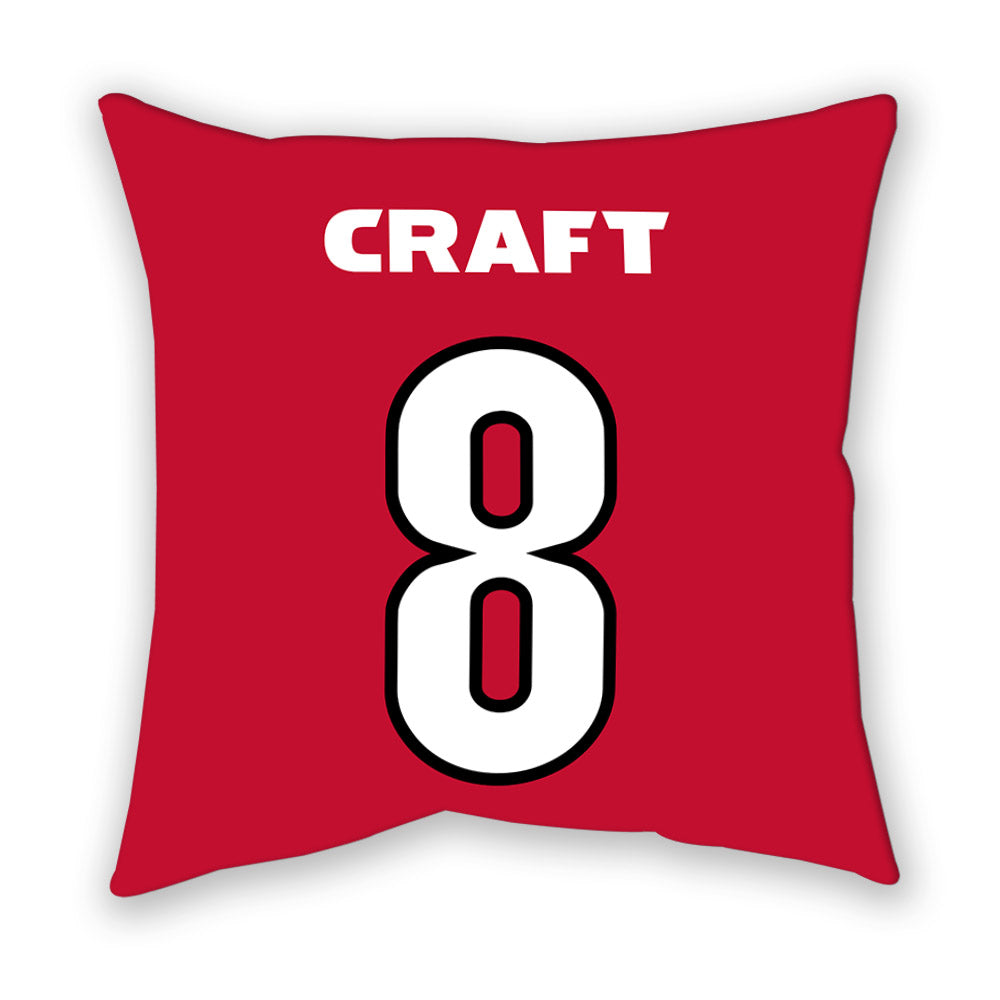 Georgia - NCAA Women's Basketball : Zhen Craft - Pillow-1