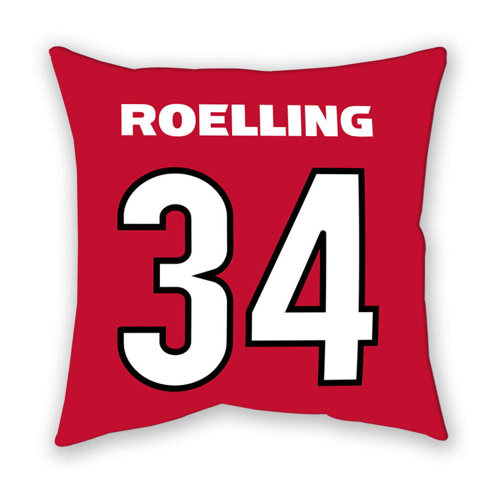 Georgia - NCAA Softball : Randi Roelling - Pillow-1