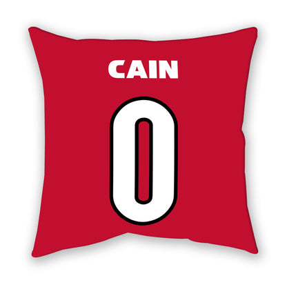 Georgia - NCAA Men's Basketball : Blue Cain - Pillow-1