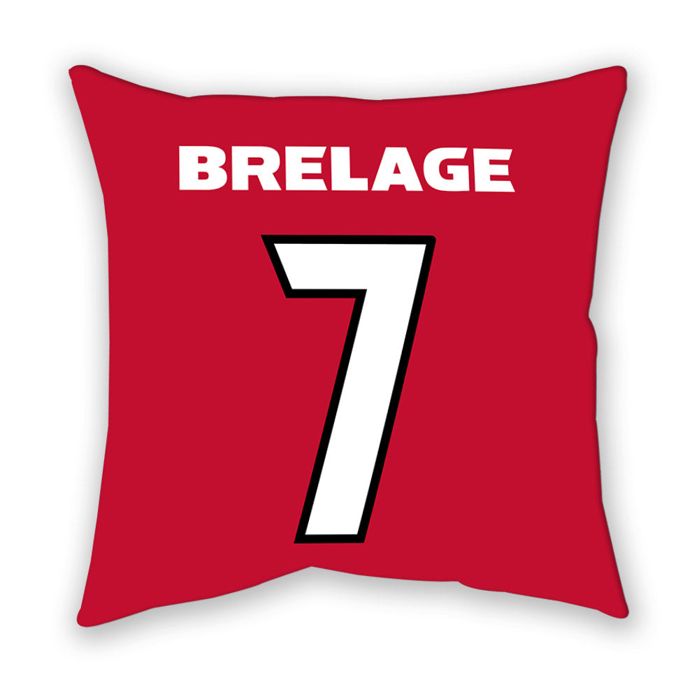 Georgia - NCAA Women's Soccer : Sophia Brelage - Pillow-1