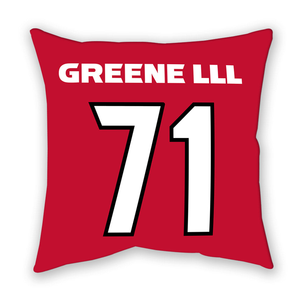Georgia - NCAA Football : Earnest Greene Lll - Pillow-1