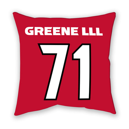 Georgia - NCAA Football : Earnest Greene Lll - Pillow-1